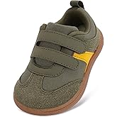 STQ KIDS Toddler Wide Toe Box Barefoot Shoes Boys Girls Sneakers Zero Drop Kid Tennis Running Shoes Lightweight Non-Slip Comfortable Infant First Walking Shoe Outdoor Activities School