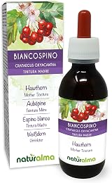 Naturalma Hawthorn Flowers & Leaves Mother Tincture 120 ml Veg Drops view 1