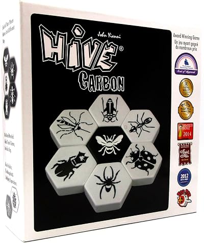 Huch & Friends Hive Carbon Special Edition Game w/ Mosquito Ladybug Pieces