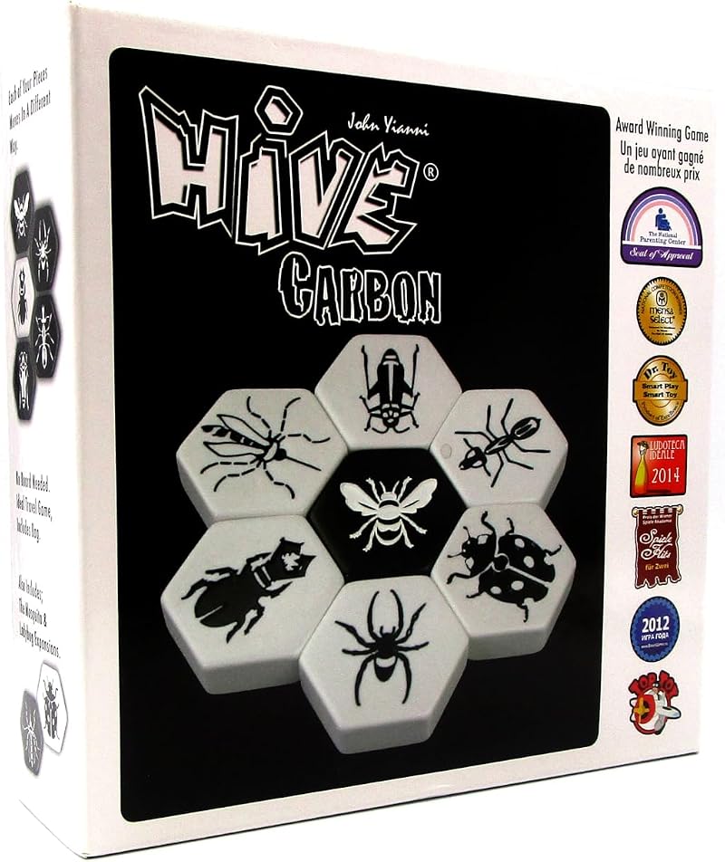 Huch & Friends Hive Carbon Special Edition Game w/ Mosquito Ladybug Pieces