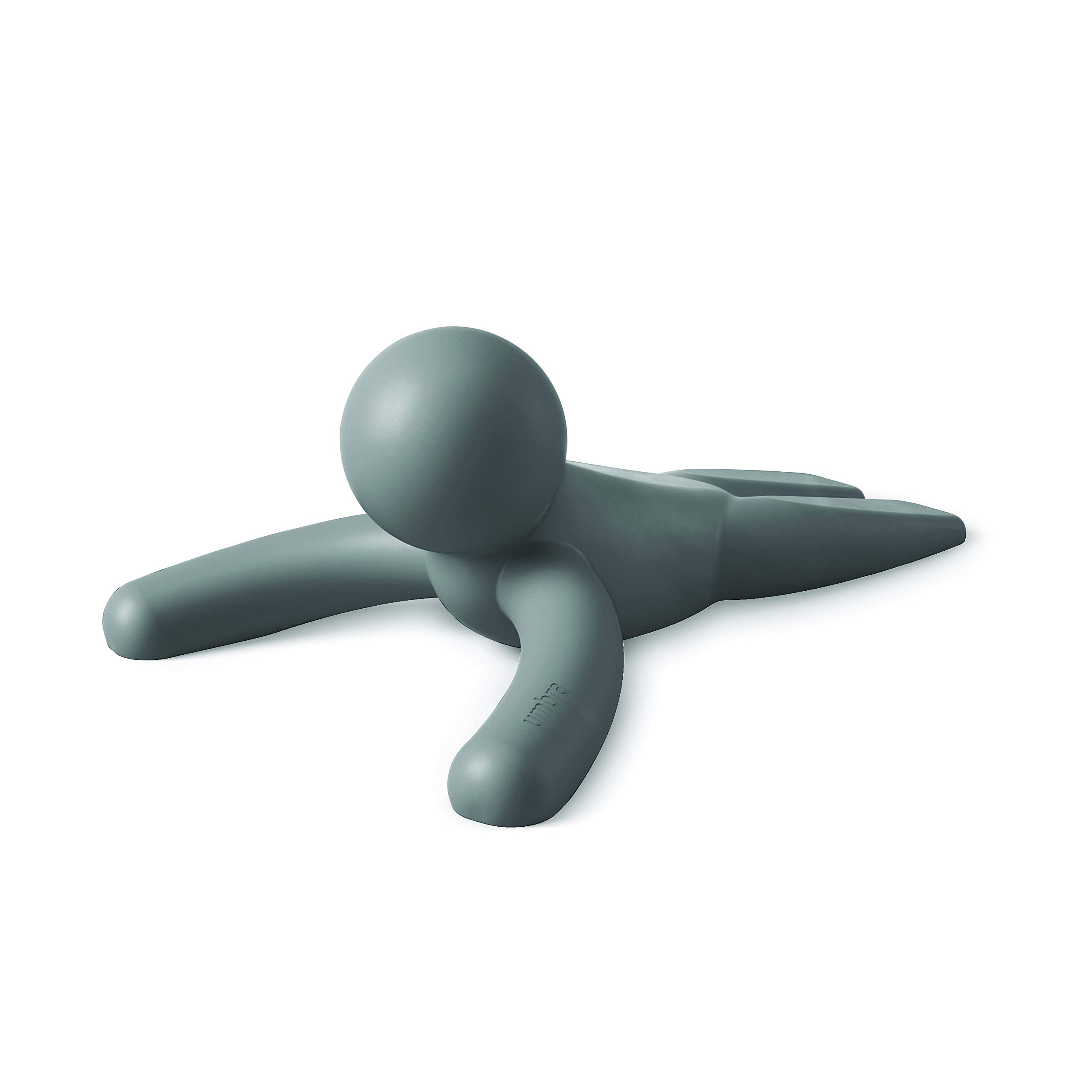 Photo 1 of Umbra Buddy Door Stop, Set of 2, Grey