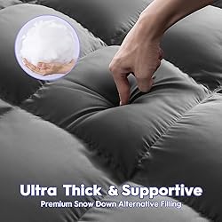 ABENE Mattress Topper for Back Pain Relief, Extra