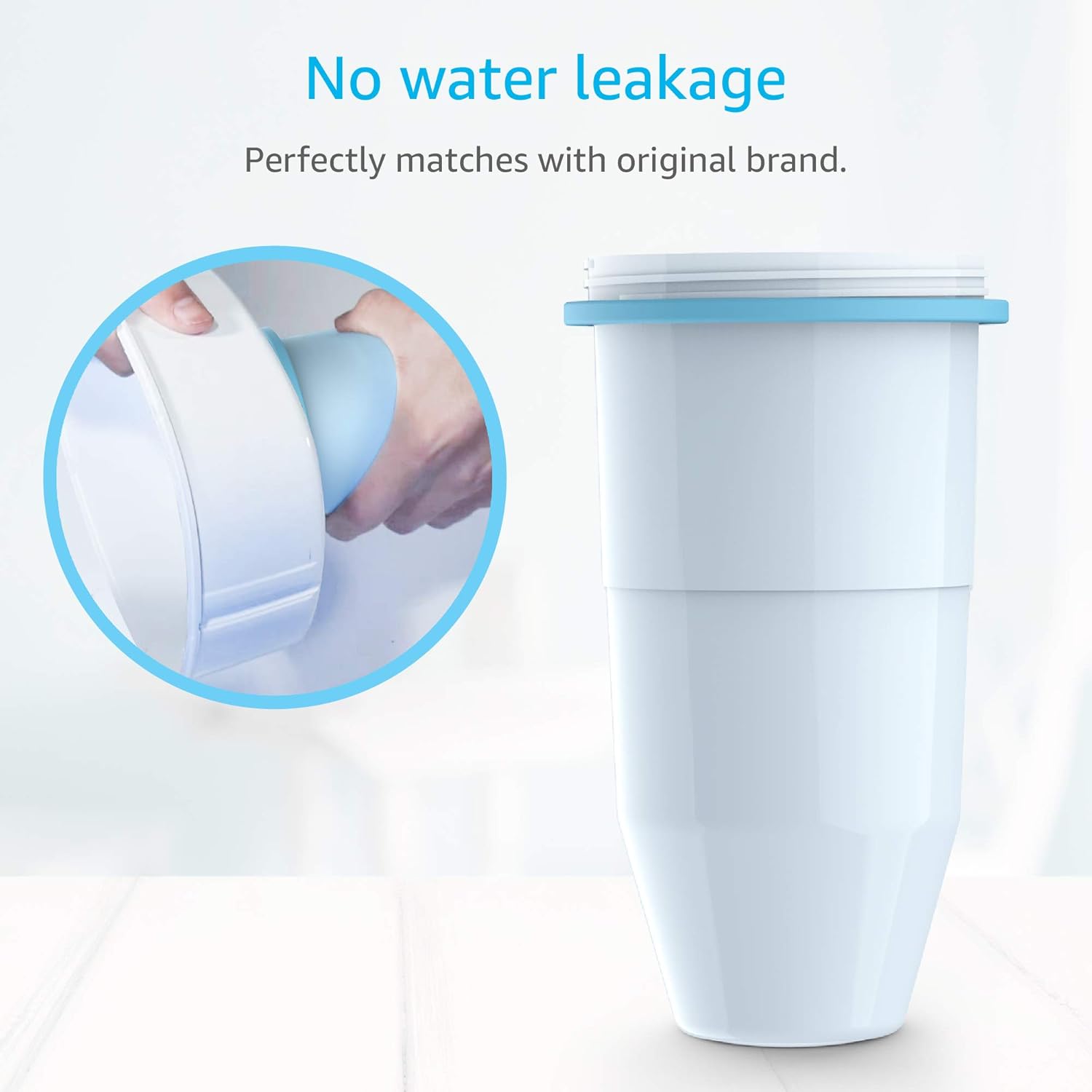 AQUA CREST ZR-017 6-Stage Replacement Water Filters, Compatible with Zerowater pitchers and dispensers (4 packs): Home Improvement