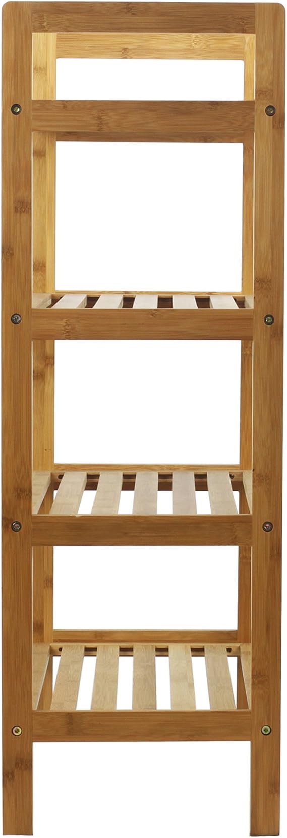 3 tier stackable bamboo shoe rack on Amazon Com Oceanstar 4 Tier Bamboo Natural Shoe Rack Medium Home Kitchen