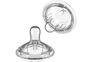 NANOBÉBÉ Nanobebe Flexy Silicone Bottles Nipples Triple Vented Twin-Pack - Slow Flow