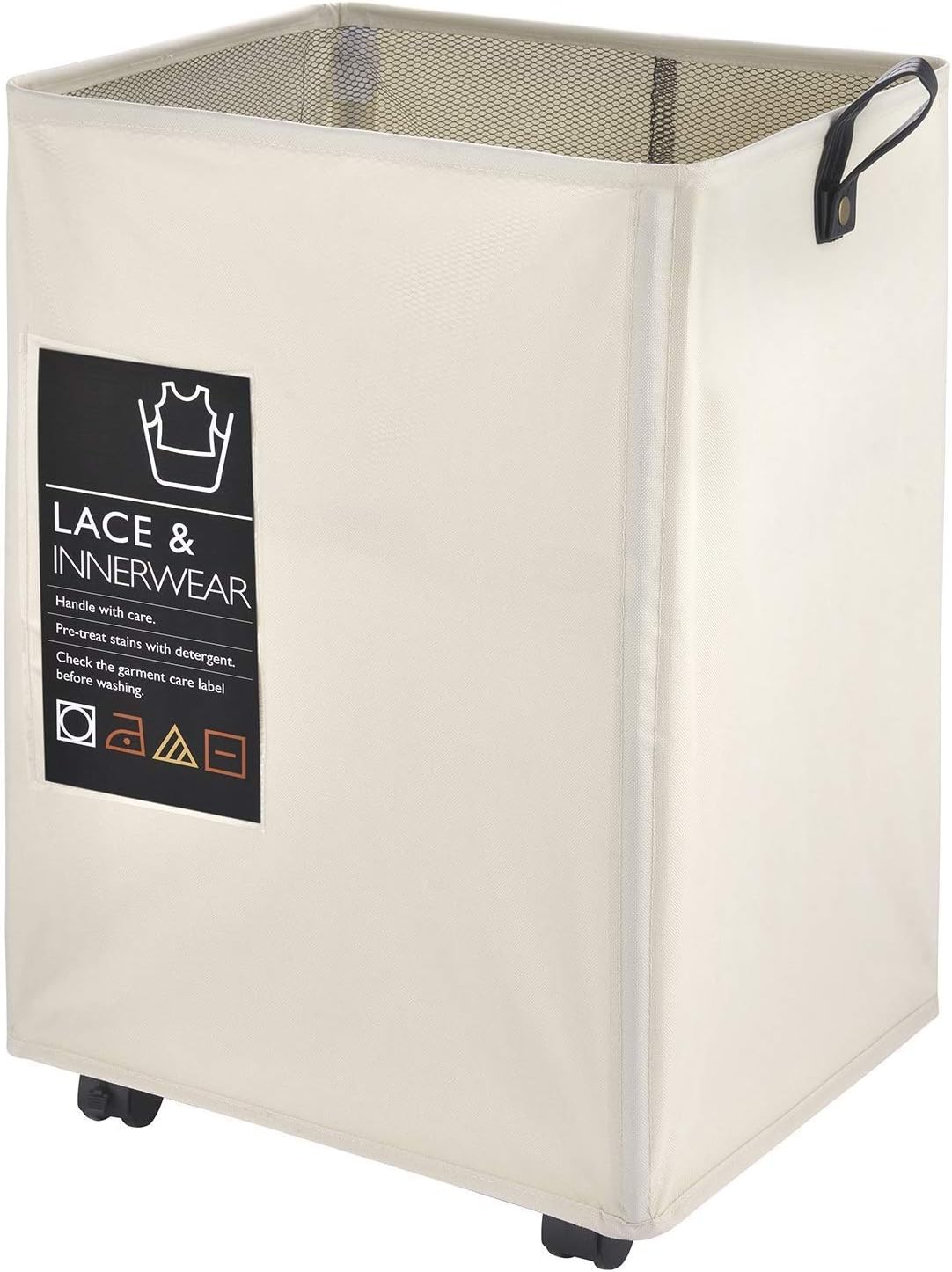 Amazon BrandEono Rolling Laundry Cart, 56CM Pro Laundry Hamper