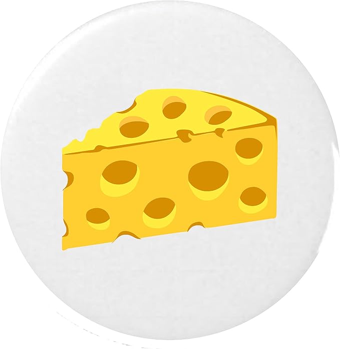 Cheese Wedge Emoji 25mm Button Badge Amazon.co.uk Clothing