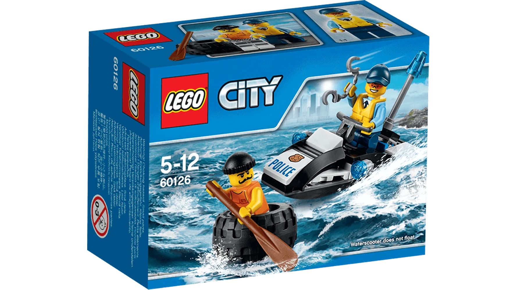 Kit de escape de neumáticos de la policía de LEGO City (47 piezas)