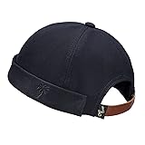 CLAPE Brimless Hats for Men Adjustable Docker Hat