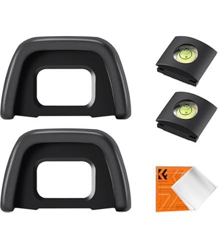 Amazon.com : K&F Concept Eyepiece Cover & Hot Shoe Cover Kit