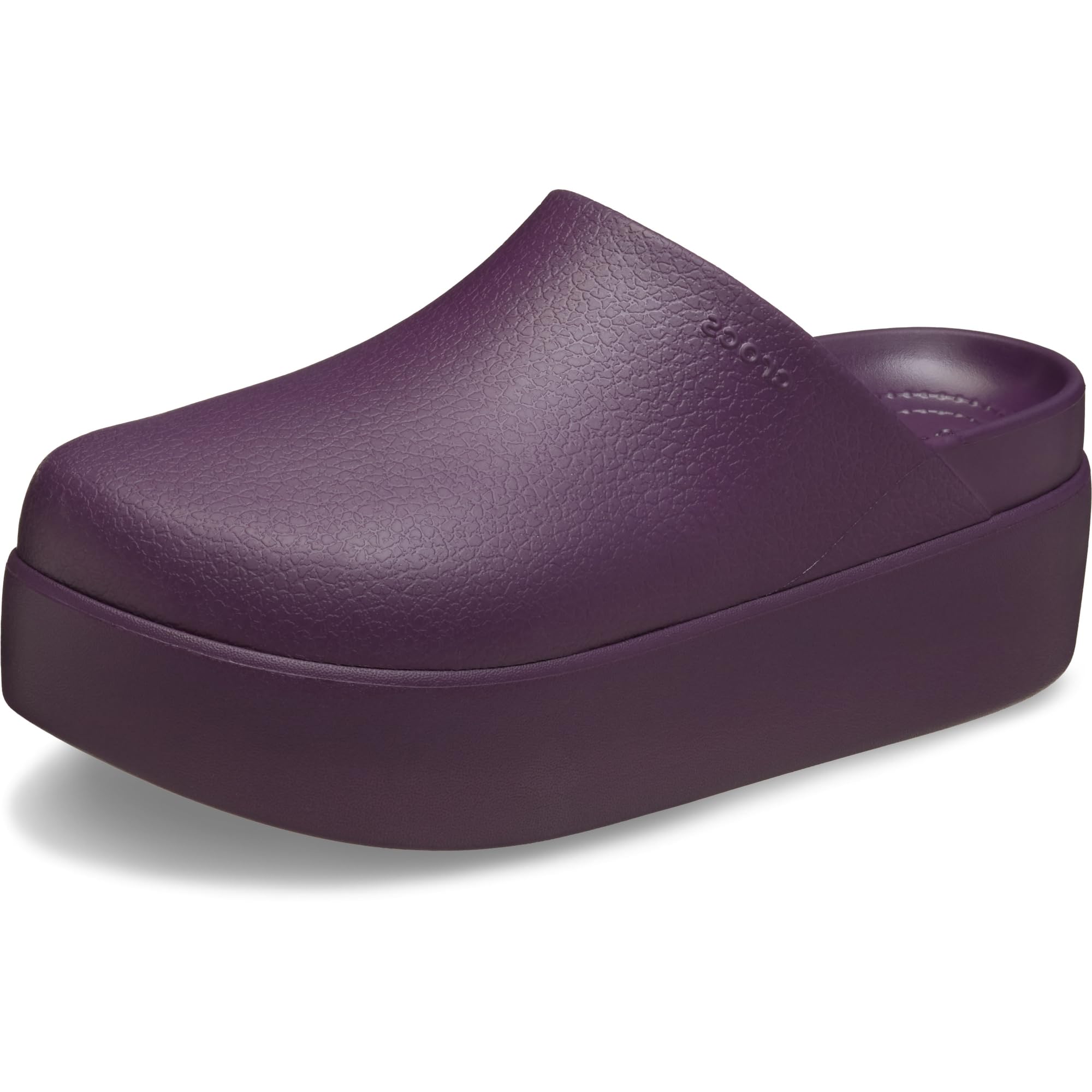 Crocs, Womens, Dylan Platform Clog, Mule Platform Shoes, Plush Plum, 8, M Image