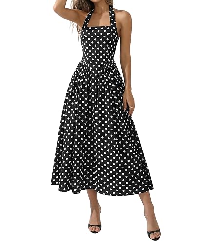 black and white polka dot dress amazon The Limited Women's Sleeveless Ruffle Polka-Dot Dress, Black/White (X-Large) at Women's Clothing store blend fabric COLOR:PINK New-In-This-Week Four Hands Fletcher 6