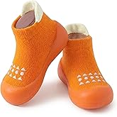 Hstyle Baby Sock Shoes Toddler Walking Shoes Infant Non-Slip Slippers Soft Rubber Sole Sneakers for Baby Boys Girls