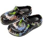 FULORIS Unisex Oil Resistant Waterproof Chef Shoes Non Slip Kitchen Shoes for Men