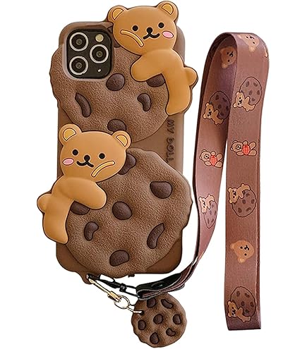 Party Teddy Bears ミラーケース iPhone 17用 Amazon.com: QoKcoahn Teddy Bear Case for iPhone 17 Pro,Funny 3D