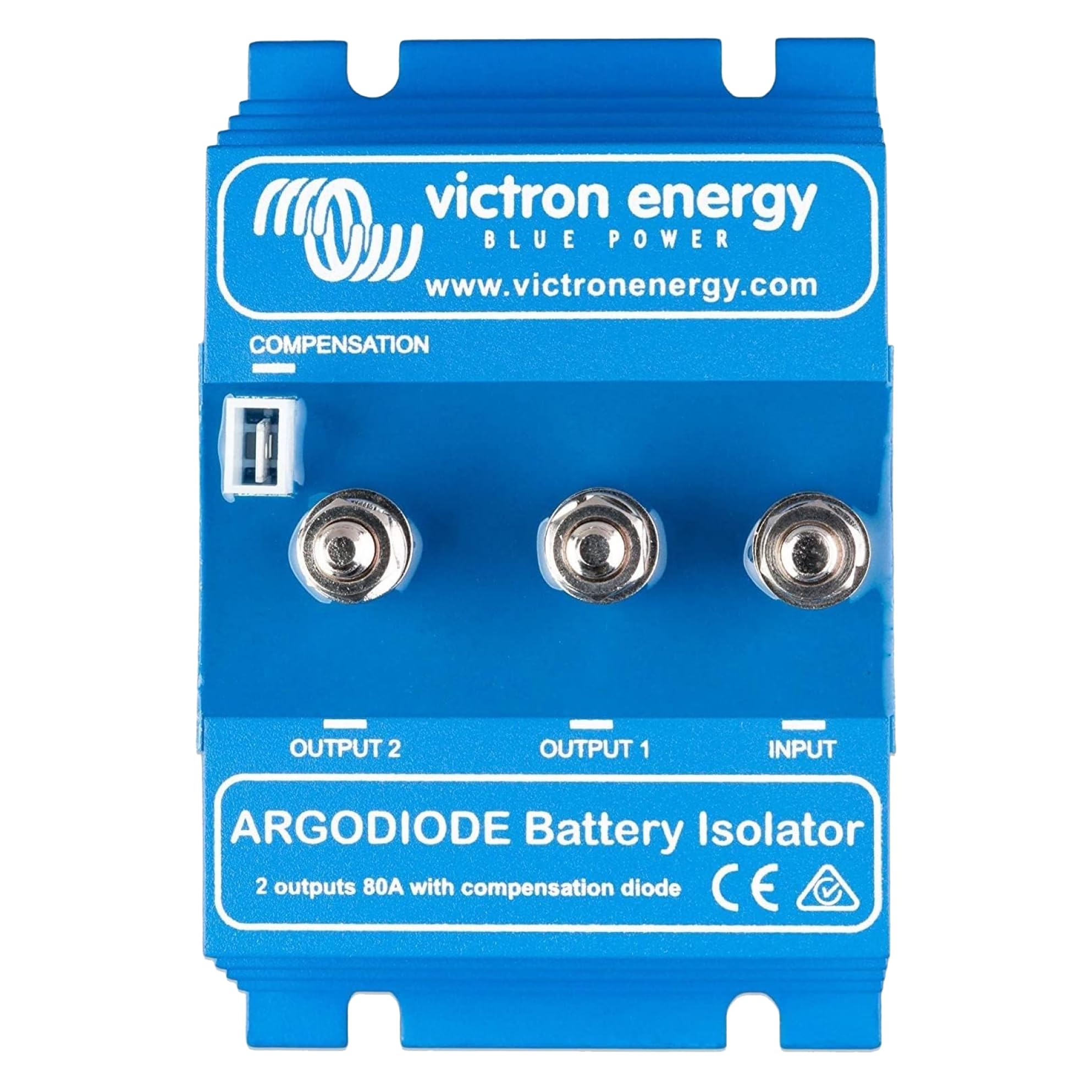 Victron Energy ArgoDiode Battery Isolators 80-2AC (2 Batteries 80 amp), Retail