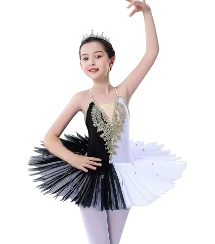 Amazon.com: ZX Girl's Camisole Skirted Leotard Ballet Sparkle Lace