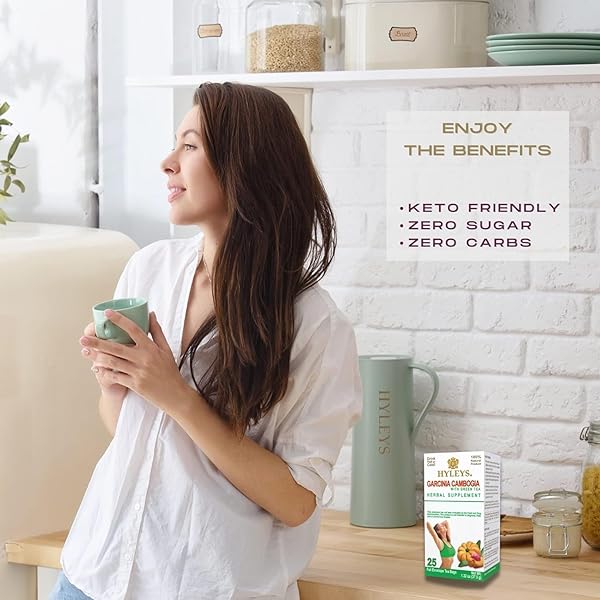 HYLEYS TEA GARCINIA CAMBOGIA GREEN TEA ORIGINAL FLAVOR – 25 TEA BAGS
