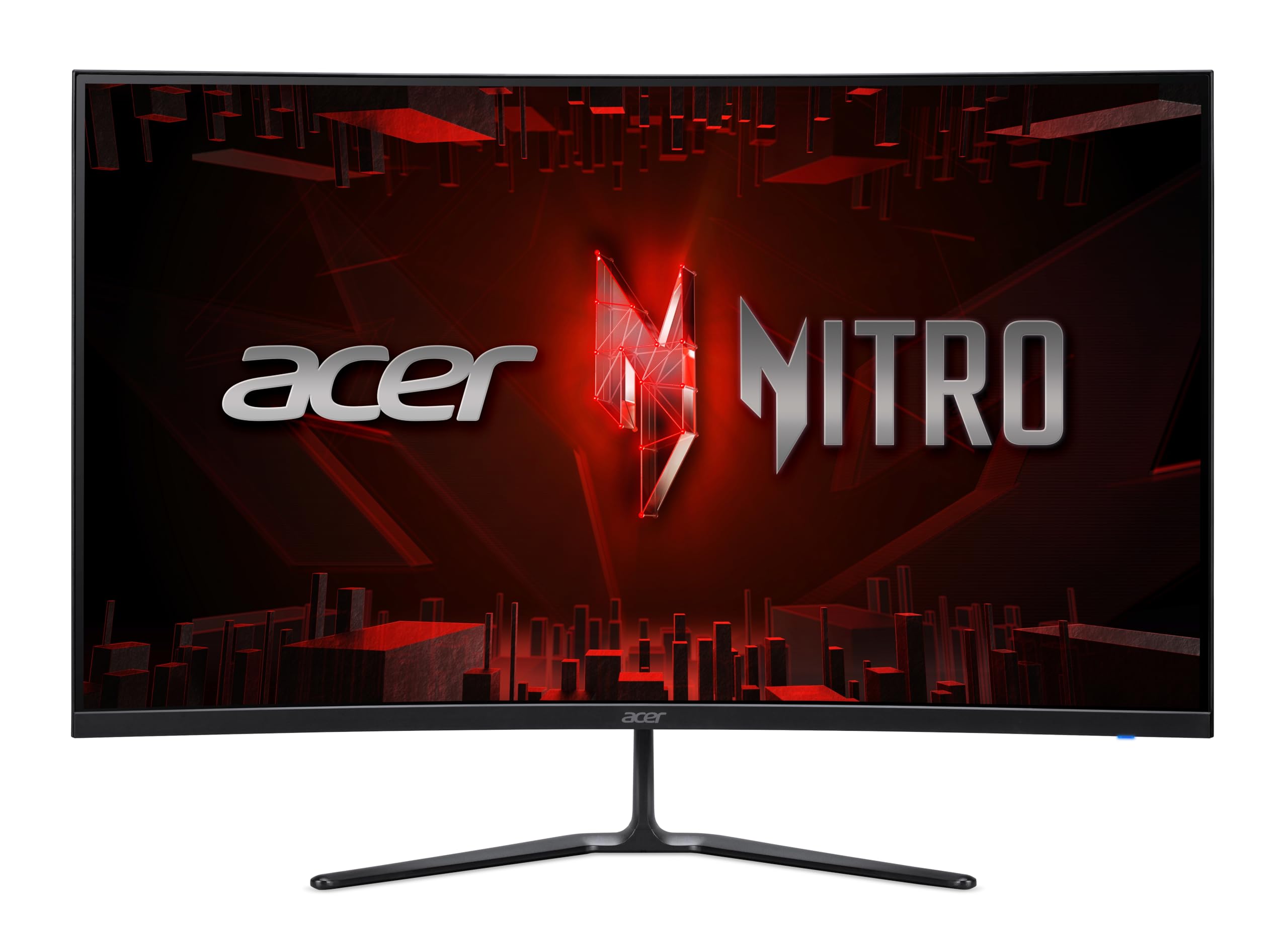 acer Nitro ED320Q W0 Gaming Monitor 31.5 Zoll (80 cm Bildschirm) Full HD, VA, 240Hz, 1ms(VRB), DP 1.4, 2xHDMI 2.1, Curved, FreeSync Premium