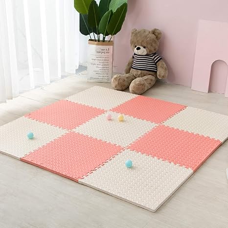 Amazon ジョイントマット 大判 2畳 3畳 サイドパーツ付 北欧 おしゃれ ジョイント マット A30 30 1 12 赤ちゃん プレイマット パズルマット かわいい フロアマット 可愛い 軽量 防音 床暖房対応 ベビー キッズ ジョイントマット オンライン通販