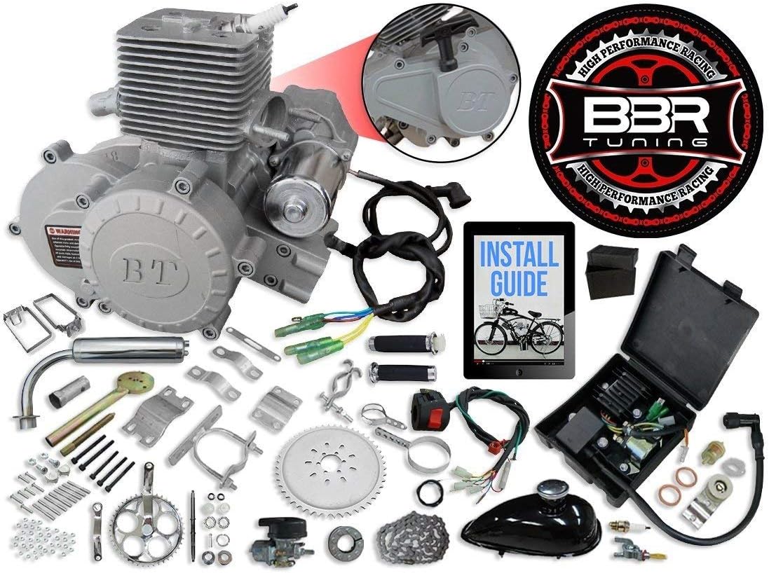 BBR Tuning 66/80cc Bullet Train Electric Start Bicycle Engine Kit 2