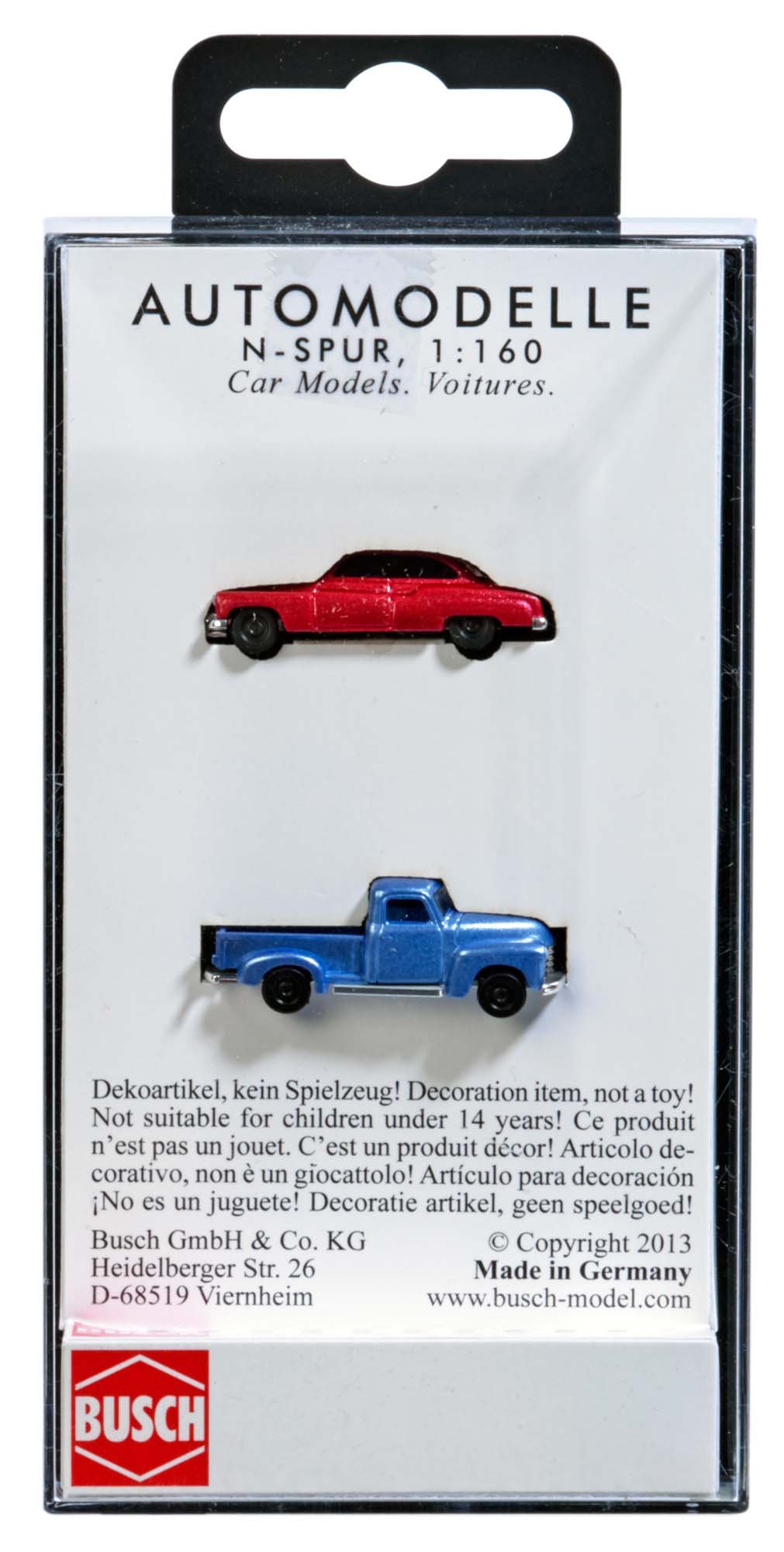 Busch 8349 - Chevy Pick-up and Buick Vehicle