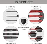 Target Darts Scope Steel Tip Swiss Point 90% Tungsten 02-24G Set view 5
