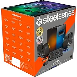 SteelSeries Arena 9 Illuminated 5.1 Desktop Gaming