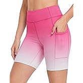 Zaclotre Girls Bike Shorts with Pockets Kids High Waisted Athletic Shorts | Comfy, Quick Dry, Yoga, Dance, Workout, Running, Biker