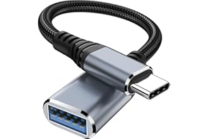 USB C to USB 3.0 Adapter, USB C Male to USB A Female Charger Converter for iPhone 17/16/15 Pro/Max, MacBook Pro/Air 2023, iMa