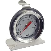 Fox Run Oven Thermometer, Commercial Stainless Steel, Large Dial