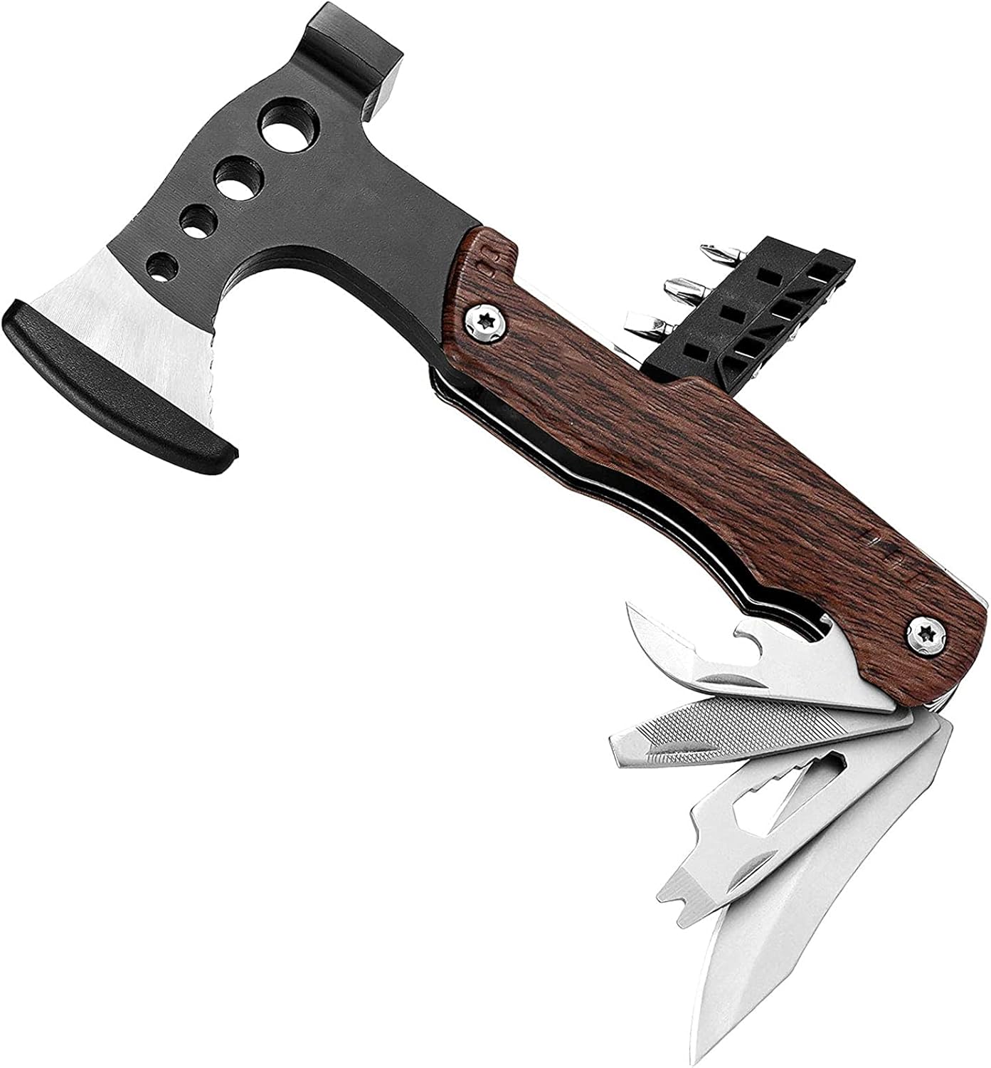 MultiFunctional Hatchet Tool, Camping Stainless Steel Survival Hatchet
