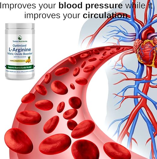 Amazon Com Optimized L Arginine 5200mg Nitric Oxide Supplement