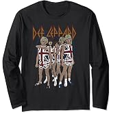 Def Leppard - Union Jack Long Sleeve T-Shirt