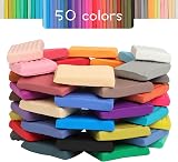 Aestd-ST Polymer Clay 50 Colors Kid DIY Starter Kit Non-Toxic Oven Bake view 2