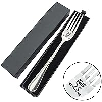 VICKHU May The Fork Be With You Fork,Star Wars Gifts,Gifts for Boyfriend Girlfriend Husband Mom, Inspirational Funny Engraved
