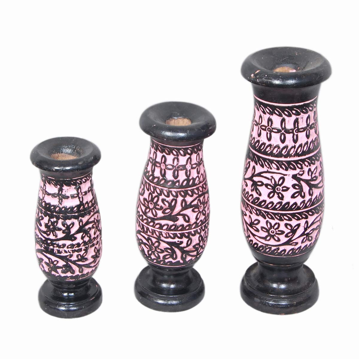 Buy Fashoion Era Handcrafted Wooden Flower Vase Decoration Ideas