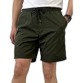 Southpole Mens Quick-Dry Water Resistant Nylon Shorts Inseam 7"