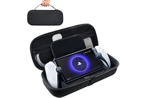 RGEEK Carrying Case for PS Portal Accessories, Portable Travel Case Protective Hard Shell Bag for PlayStation Portal Remote P
