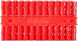Rawlplug Uno Universal Wall Plugs 6mm Red Pack 96 Masonry Plasterboard Concrete view 2