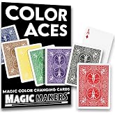 Magic Makers Color Aces - The Ultimate Color Changing Card Trick