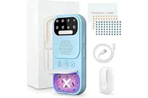 Wireless Bedwetting Alarm with UV Mode, Night Light, Soft Night Light & Long Battery, Comfortable Moisture Alarm for Toddlers