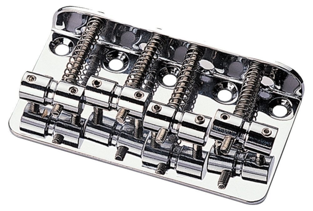 Partsland E-Bass Bridge 4-String Chrome Plated
