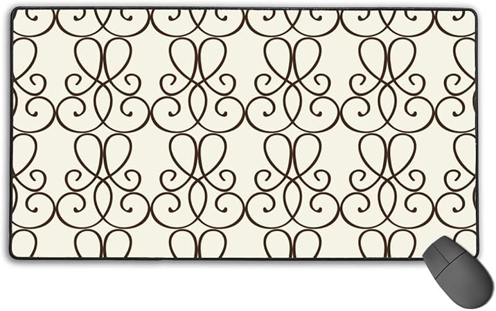 Fragmento de Alfombrilla de celosía Decorativa en Estilo Barroco La