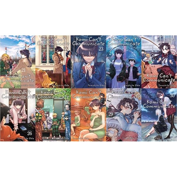 Komi Can't Communicate Vol 1-17 Bundle Set (17 Book Collection