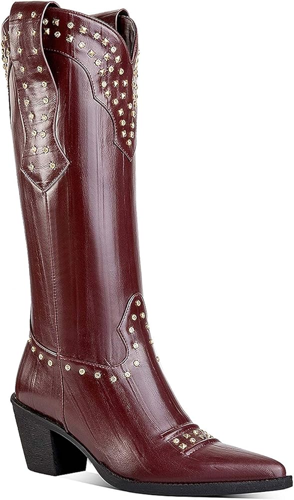 rhinestone western boots