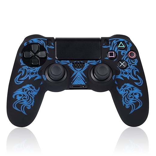 title=TurnRaise Morbido Silicone Gomma Gel Joystick Custodia Protettiva per PS4