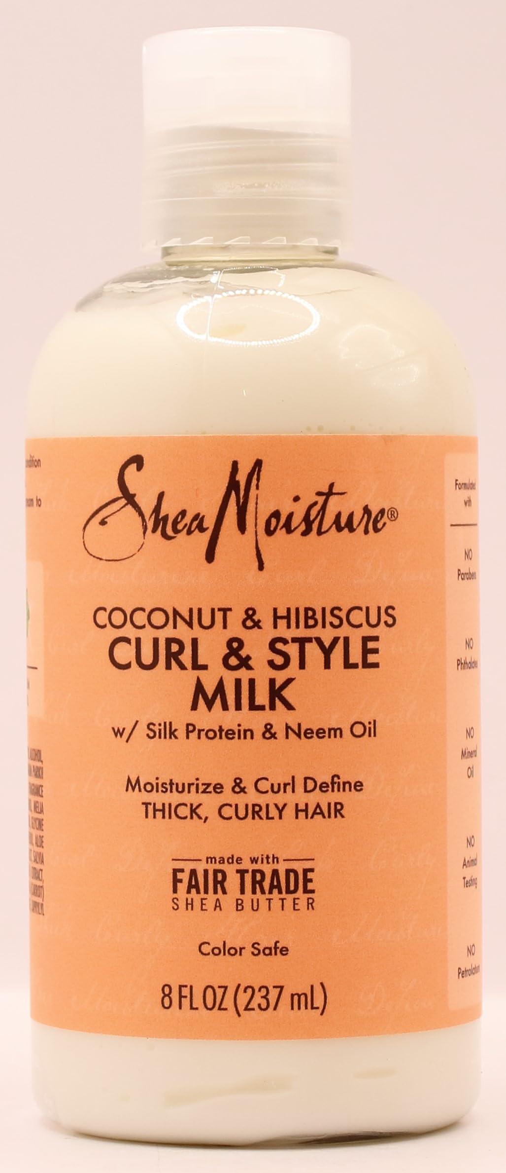 Shea Moisture Coconut and Hibiscus Curl and Shine Gel Style Milk 254ml x2