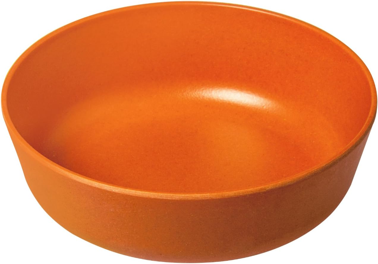 Living Eco 15 cm Dining Bamboo Round Bowl, Terracotta