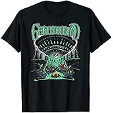 Grateful Dead Skeletons and Aliens Camping Band T-Shirt